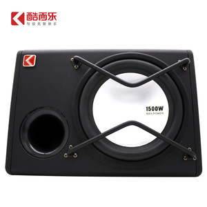 ซับวูฟเฟอร์ Kooler K-V10APR ขนาด 10 นิ้ว แบบแอคทีฟ 12V โมโน กำลังขับสูง สำหรับอัพเกรดระบบเสียงรถยนต์ - Product Image 4