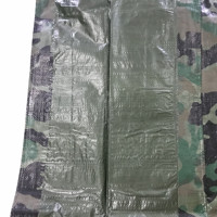Bâche de toiture en PE imperméable, camouflage, anti-UV, 120 GSM, poids moyen