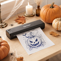 Impresora de Plantillas para Tatuajes Recargable Xprinter P84, Batería de 2000 mAh, Impresora Térmica Portátil A4