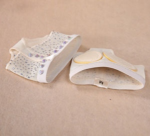 FT00001B Chaussures de danse du ventre en chair diamantée Ballet Foot Thong Protector Toe Pad Practice Foot Thong avec strass - Product Image 6