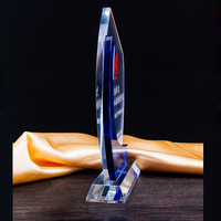 Sculpteurs de cristal transparents K9 vierge, qualité aaa, prix de gros, personnalisables avec Base