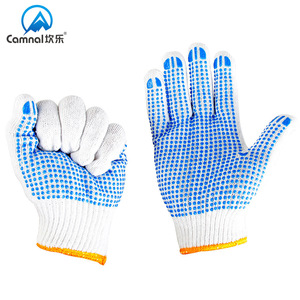 Gants de protection antidérapants Camna en coton avec impression en silicone pour l'alpinisme, usage extérieur unisexe - Product Image 5