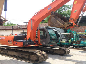 Faibles heures de travail 2023 japon Original HITACHI ZX120 pelle sur chenilles d'occasion 12 tonnes ZX120 pelle d'occasion - Product Image 2