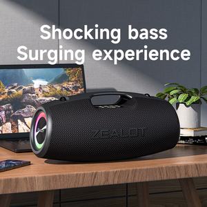 Altavoz Exterior Impermeable de 120 W S78 <span class=keywords><strong>con</strong></span> LED RGB <span class=keywords><strong>con</strong></span> Batería, Compatible <span class=keywords><strong>con</strong></span> USB/AUX/Tarjeta TF/Conectividad TWS para Fiestas - Product Image 5