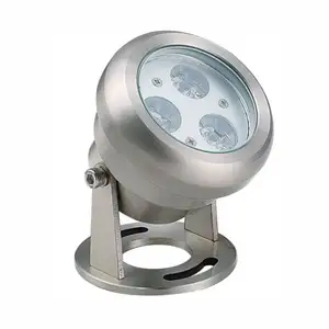 Lampu Sorot bawah air kualitas terjamin WWL-SS-B 3W 12V untuk air mancur lampu kolam ip68 led bawah air