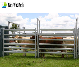 Paneles de Cerca para Ganado de 6 Barras, 1.8 m de Alto, con Pasadores de Bloqueo, <span class=keywords><strong>Victoria</strong></span>, Paneles de Cerca para Cerdos de 16 Pies, Tratados Térmicamente, Galvanizados por Inmersión en Caliente, Resistentes a Roedores - Product Image 6