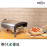Vente d'usine Four à pizza au gaz professionnel à moteur CC SPCC Four à pizza au gaz de table