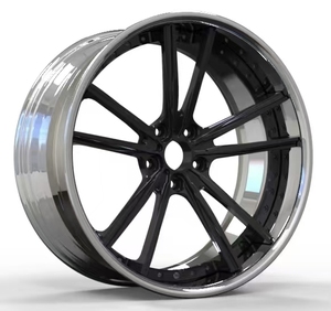 HRW PROJECT Nuevas Llantas Deportivas Personalizadas de Aleación de Aluminio Forjado de Alta Resistencia R 18-20 Pulgadas 5x114.3 Plateadas para Durango SRT - Product Image 4