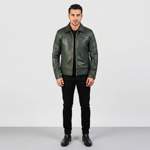 <b>Men's</b> <b>Jackets</b> Fashion <b>Men</b> Lamb <b>Leather</b> <b>Jacket</b> Reasonable Price High Quality <b>men</b> <b>Leather</b> <b>Jackets</b> Pakistan <b>Leather</b> <b>jacket</b> for <b>men</b> - Product Image 1