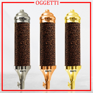 Silos de café de plexiglás al mejor precio con grifo de acero inoxidable Dispensador de granos de café Plexi Fabricante de Turquía - Product Image 1