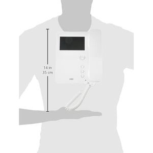 Urmet 1750/1 Miro Vidéophone avec écran LCD, filaire, installation facile - Product Image 5