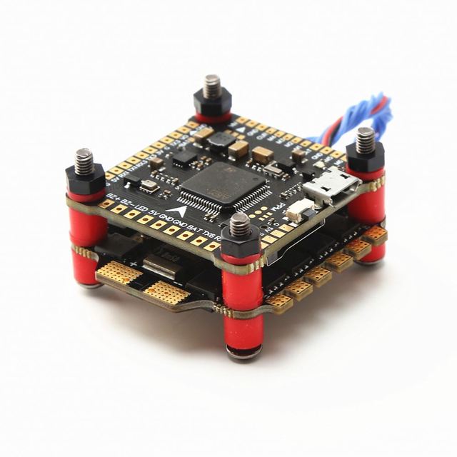 MLK LANRC F4V3S PLUS Flight Controller Stack with 45A 4-in-1 ESC for FPV Racing Quadcopters