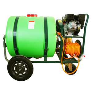 Pulverizador de jardín estilo Carro de 200L con motor de gasolina y batería de motor eléctrico Pulverizador de desinfección agrícola empujado a mano - Product Image 5