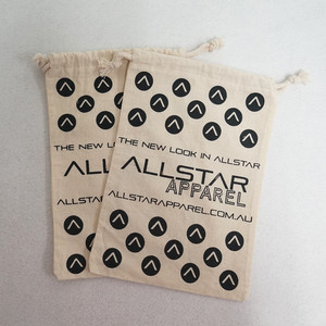 Sac en coton et lin blanc naturel extra large avec cordon de serrage, impression de logo personnalisée, pochette de voyage multi-usages, sac en coton - Product Image 5