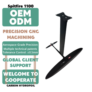 Spitfire 1100 - Voilure avant en carbone, mât haute performance, foil électronique pour planche de surf, SUP, paddle, downwind, pumping, hydrofoil - Product Image 1