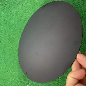 8-Inch Modern Design Circle Plate Trays Frameless 2mm Magnifier <strong>Glass</strong> <strong>Mirror</strong> for Home Bathroom Living Room - Product Image 4