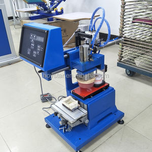 Imprimante de tampon de bouteille de parfum d'ampoule de logo de stylo de 1 couleur Tampografia Machine d'impression de tampon de tampographie - Product Image 3