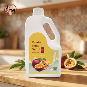 Jarabe de Maracuyá de Alta Calidad (30% Jugo Original) en Botella para Té de Burbujas, Certificado HALAL/HACCP, 12 Meses de Vida Útil - Product Image 3