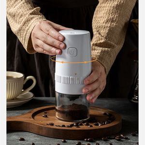 Moulin à café électrique portable moulin à grains domestique broyeur à tambour multifonction - Product Image 3
