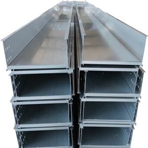 Yüksek Kaliteli Endüstriyel 100*50*1.5mm Dış Mekan Alüminyum Alaşımlı Galvanizli Kablo Kanalı CE Sertifikalı - Product Image 4