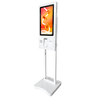Kiosco de Autoservicio con Pantalla Táctil de 32 Pulgadas para Pedidos y Pagos, con Sistema Android, para Supermercados y Restaurantes