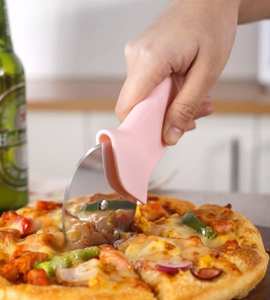 Couteau à pizza en acier inoxydable avec logo personnalisé, rouleau portable, cadeau promotionnel, ouvre-bouteille, impression sérigraphique, couleur personnalisée - Product Image 3