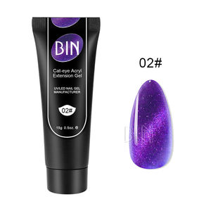 BIN-Kits <span class=keywords><strong>de</strong></span> Gel UV para <span class=keywords><strong>uñas</strong></span>, etiqueta privada OEM, juego <span class=keywords><strong>de</strong></span> pegamento acrílico barato, esmalte <span class=keywords><strong>de</strong></span> <span class=keywords><strong>uñas</strong></span> <span class=keywords><strong>de</strong></span> ojo <span class=keywords><strong>de</strong></span> gato, Gel <span class=keywords><strong>de</strong></span> extensión Acrílico - Product Image 5