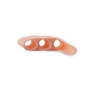Produits de soins des pieds de dongfeng couleur de la peau transparent blanc sebs gel de silicone trois trous <span class=keywords><strong>petit</strong></span> <span class=keywords><strong>séparateur</strong></span> d'orteils - Product Image 3