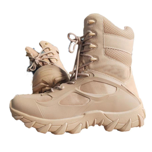 Zapatos de senderismo antideslizantes y resistentes al desgaste para exteriores, de caña alta, para hombre y mujer, de cuero, transpirables, deportivos, y otros zapatos de seguridad para el trabajo. - Product Image 1