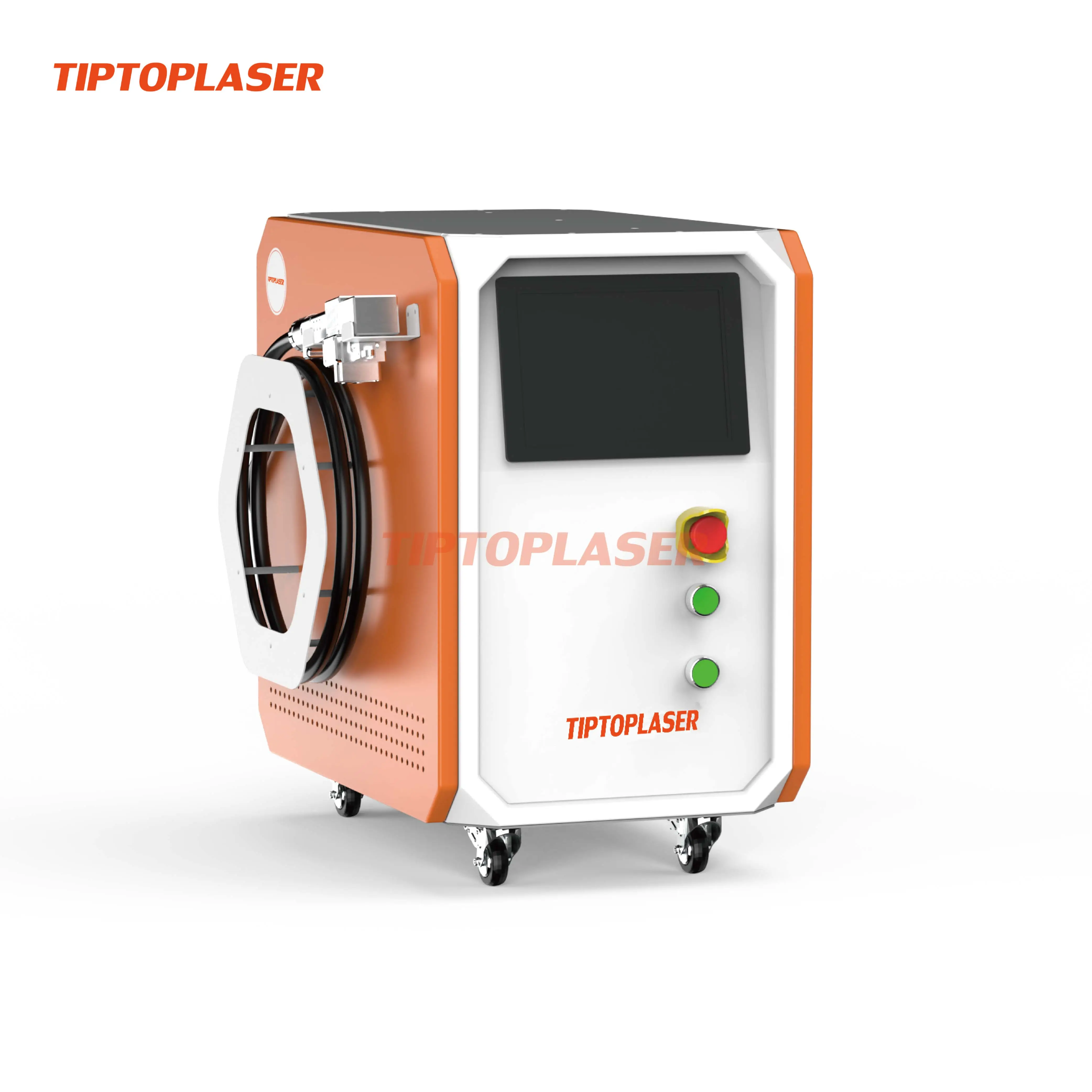 Strong powerful 1500w continuous fiber laser cleaning machine 300mm scan width removal metal rust paint with best price