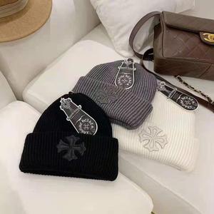 Gorro <span class=keywords><strong>de</strong></span> Punto Multifuncional con Patrón Cruzado - Gorro Térmico <span class=keywords><strong>de</strong></span> <span class=keywords><strong>Invierno</strong></span> para Parejas con Detalle <span class=keywords><strong>de</strong></span> Pompón - Product Image 6