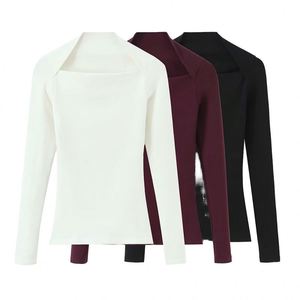 Women's Summer Satin Button Blouse New Fashion High-Grade <b>Silky</b> Long-Sleeve Casual Loose Pure Color Luxury Texture Breathable - Product Image 1