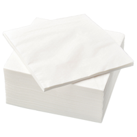 Fabrication de serviettes en papier de luxe personnalisées, hautement absorbantes, douces, écologiques, en papier Airlaid avec logo