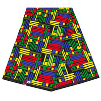 Kain Batik Lilin Ringan untuk Pakaian Grosir, Kain Tenun untuk Baju Pernikahan, Model Afrika, Menerima Desain Kustom