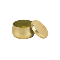 Boîtes cylindriques métalliques mates noires et blanches de 8 oz, sans soudure, en fer blanc, vides, pour la fabrication de bougies parfumées DIY et l'emballage cadeau