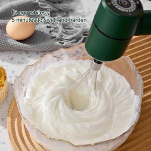 Batidora de mano pequeña al por mayor, mezclador y batidor de plástico doméstico para repostería y herramienta para batir. - Product Image 2