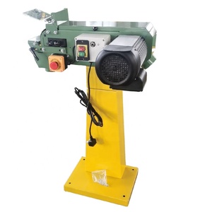 <span class=keywords><strong>Ponceuse</strong></span> à bande industrielle 75 mm pour élimination de la rouille, bande abrasive 75x2000 mm, moteur à deux vitesses, machine industrielle de meulage et de polissage du métal - Product Image 2