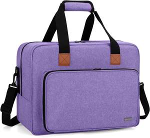 Étui de transport pour machine à coudre avec rembourrage amovible, grand sac de transport pour machine à coudre, échantillon gratuit - Product Image 1