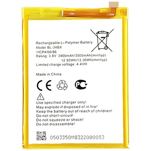 OEM BL-34BX X609 şarj edilebilir li-polimer cep telefonu pil için infinix akıllı 2 HD - Product Image 1