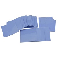Feuille d'isolation en caoutchouc de silicone thermoconducteur adhésif pour dissipateur thermique pour CPU LED