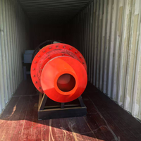 Broyeur à boulets de haute qualité avec moteur AC, capacité 0,5-1,5 TPH, modèles 900x1200 et 900x1800, pour le broyage de minerai d'or, d'argent, de cuivre et de pierre