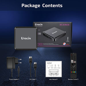 Venta caliente 4K TV Boxes Utocin NEO Future TV Online 2GB 16GB Android Media <span class=keywords><strong>Player</strong></span> S905W2 Streaming <span class=keywords><strong>IPTV</strong></span> Box VS QTV X6 X5 XTV - Product Image 6