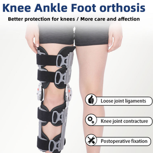 Rodillera Ortopédica Articulada con Bloqueo de Ángulo y Rango de Movimiento (ROM) para Rehabilitación y Terapia de <span class=keywords><strong>Rodilla</strong></span> OA - Product Image 4
