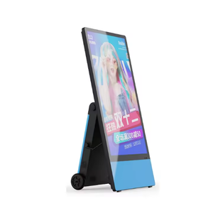 Quảng Cáo LCD hiển thị thiết bị di động media player màn hình video tầng thường vụ hiển thị ngoài trời Pin Điện dung Powered - Product Image 1