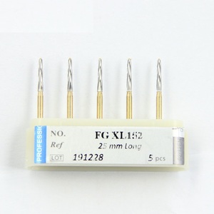 Fraise à carbure <span class=keywords><strong>dentaire</strong></span> pour finition et modelage, à lame flamme affûtée, 8-12 lames, en vente - Product Image 4