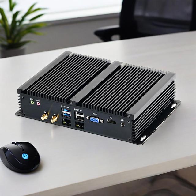 2026 EGLOBAL New 12V Industrial Fanless Mini PC I7 10510U Win 11 Linux DDR4 SIM 6COM Rugged Embedded Barebone Computer