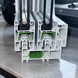 <span class=keywords><strong>Ventanas</strong></span> Abatibles de PVC de Alto Rendimiento del Fabricante con Aislamiento Térmico y Vidrio Insonorizado para Casa - Product Image 4