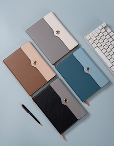 Quaderno a Tre Copertine Rigide in Pelle PU con Logo Personalizzato, Pagine Interne di Dimensioni Standard, Nastro Segnapagina e Blocco Note - Product Image 6