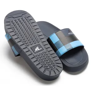 Xsheng OEM Machen Sie Ihre Marke Custom Slides Hochwertige Custom Soft Pvc Unisex Slide Sandalen Hausschuhe Herren Hausschuhe Neues Design