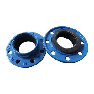 Raccords de tuyauterie en fonte ductile fabriqués en usine, joint EPDM, adaptateur à bride rapide pour <span class=keywords><strong>tuyau</strong></span> PVC PN10/PN16, revêtement époxy thermofusible - Product Image 3